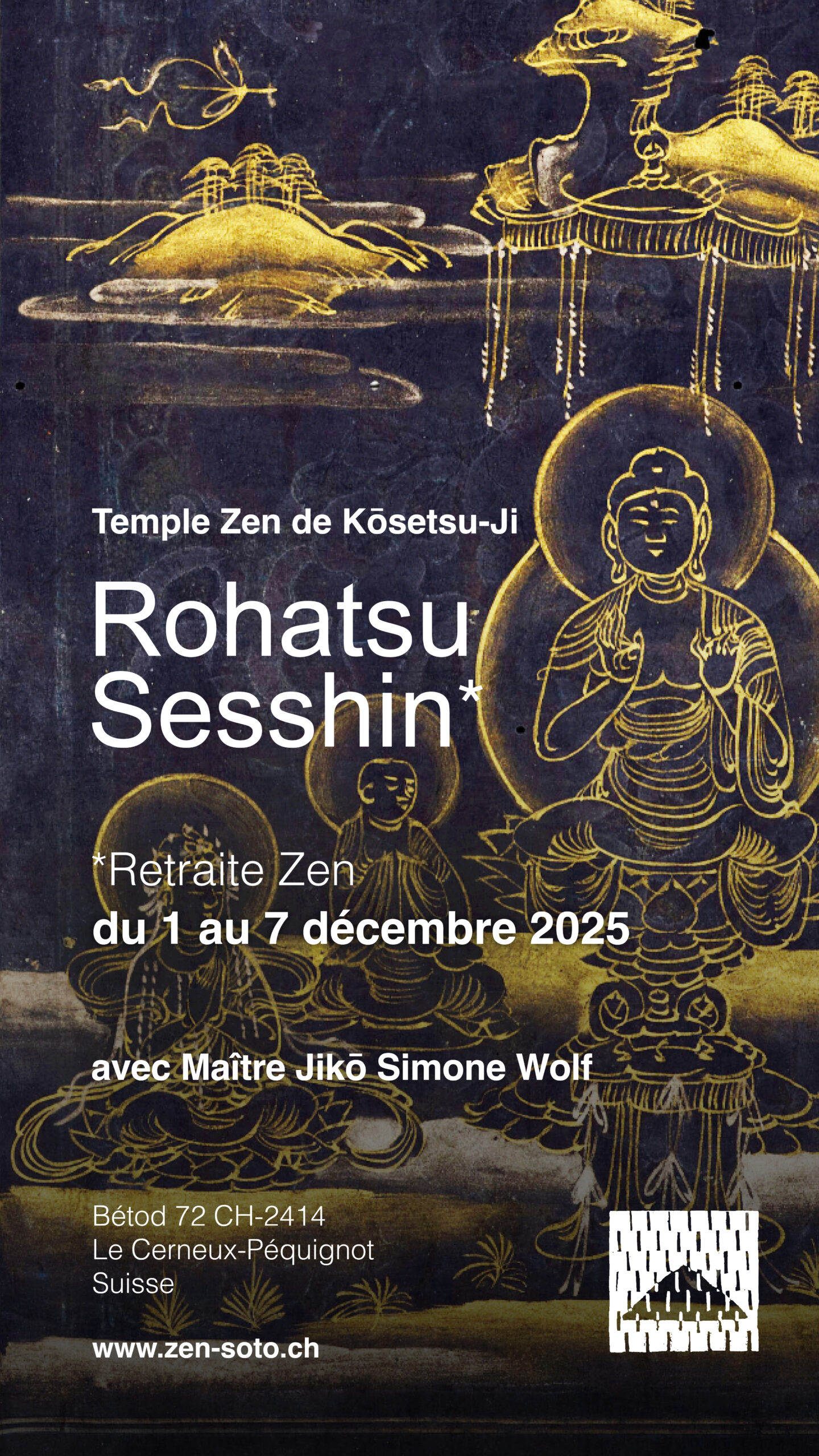 Instagram stories_Rohatsu Sesshin 2025_Kosetsu-Ji