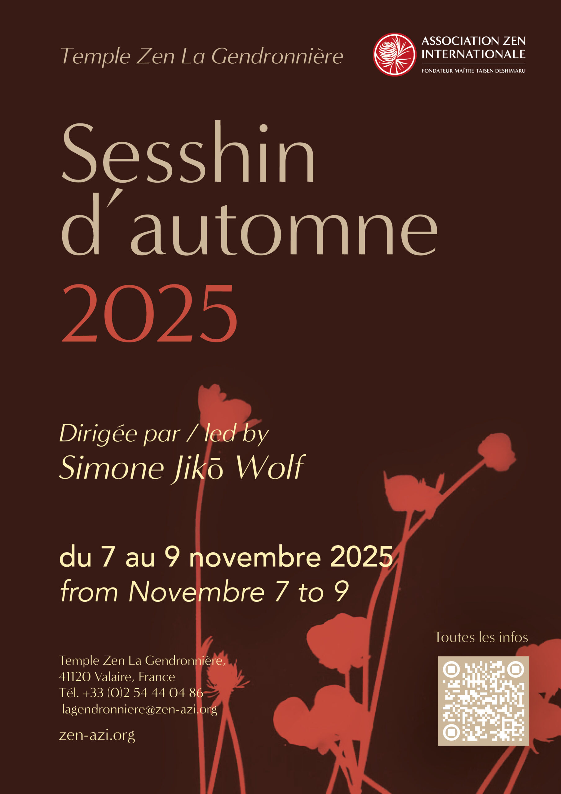 Sesshin d'automne 2025