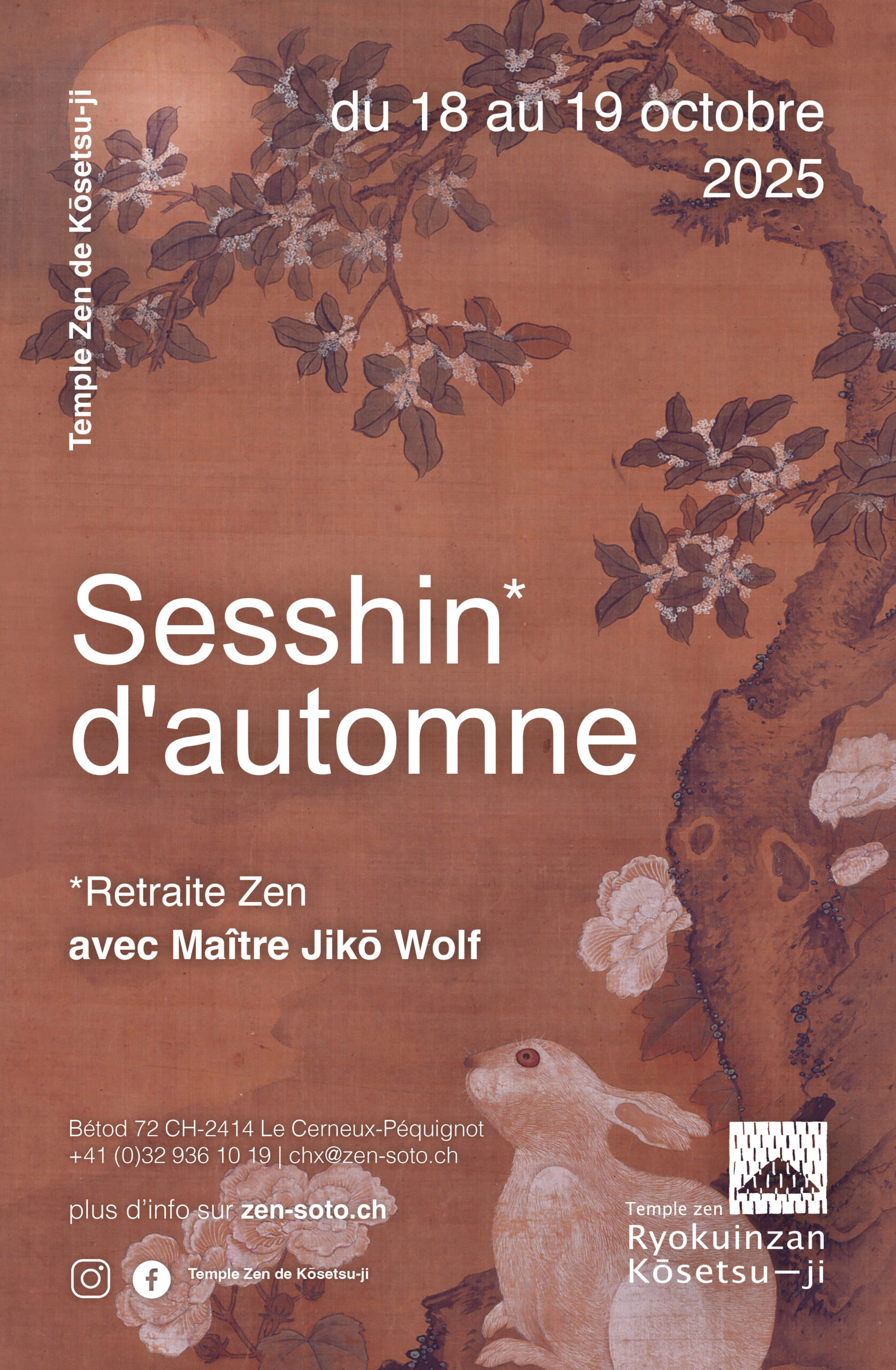 VISUAL_Sesshin d'automne Kosetsu-ji 2025