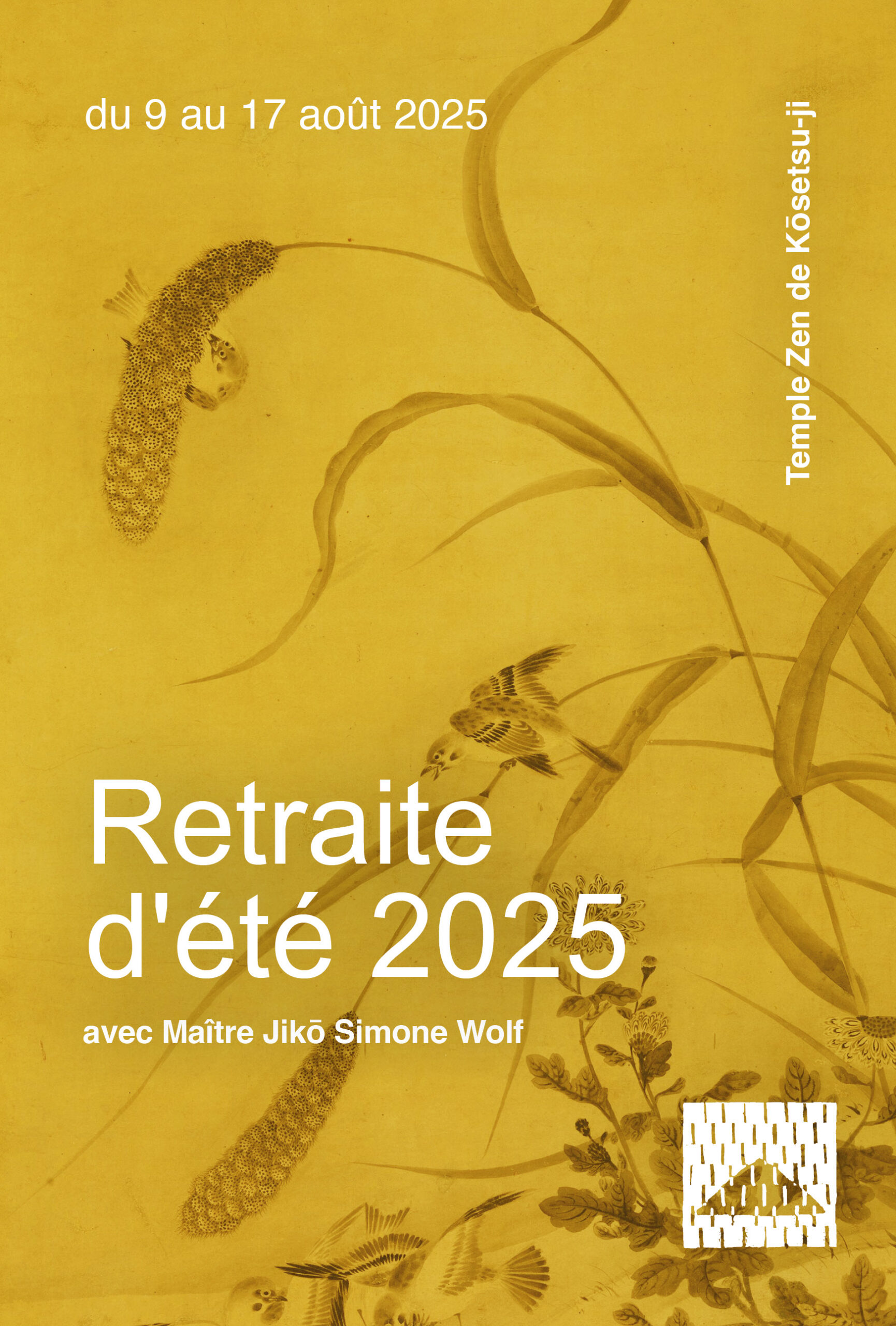Visuel_siteweb_Retraite d'été_2025_Kosetsu-Ji
