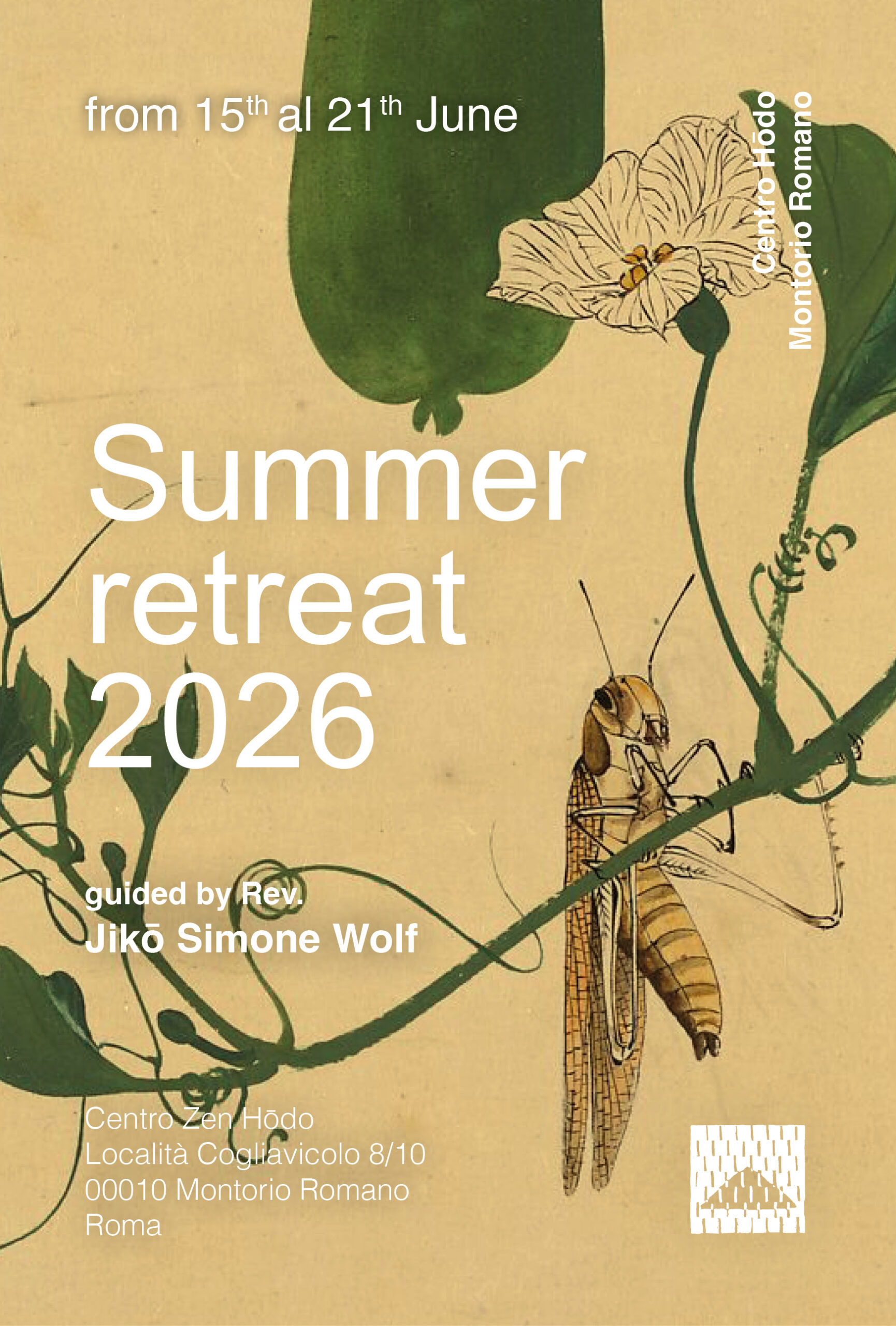 AFFICHE_ENG_Summer retreat_Montorio 2026