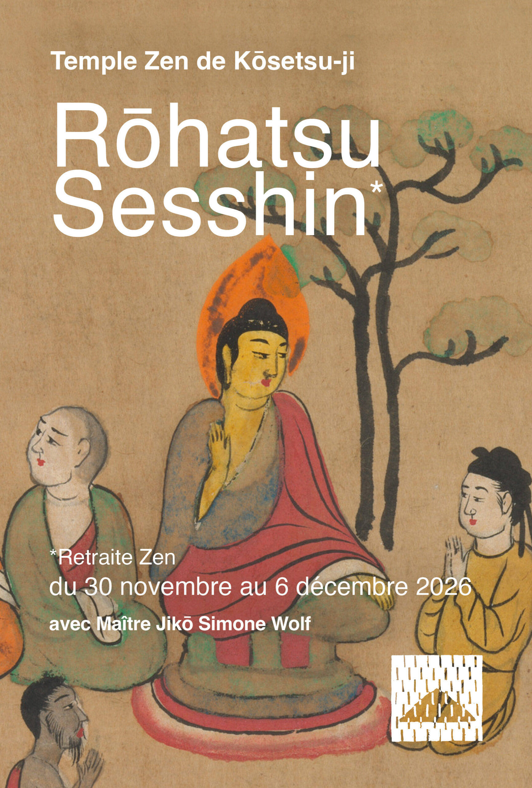 Visuel_Rohatsu Sesshin 2026_Kosetsu-Ji